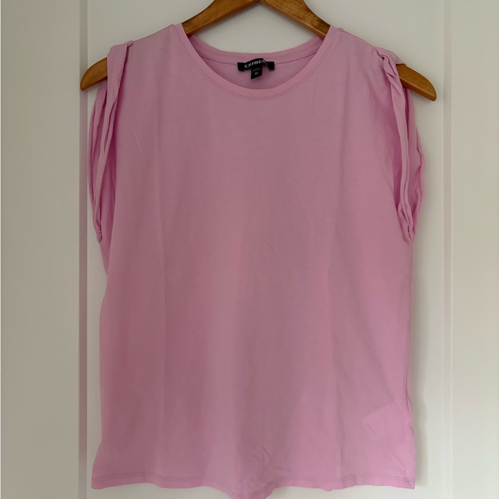 EXPRESS Pink Tank Tee Shirt Size XS